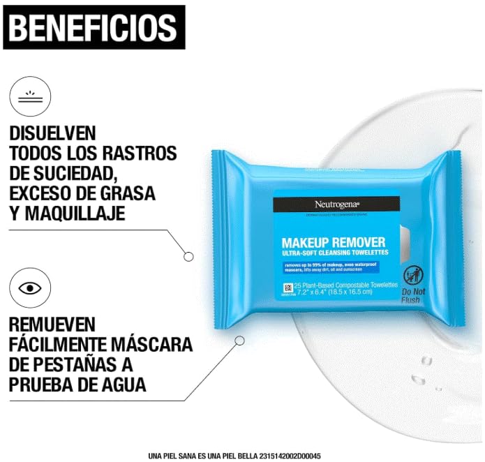 La Mejor Lista de Desmaquillante neutrogena al mejor precio. 21 Imagen adicional