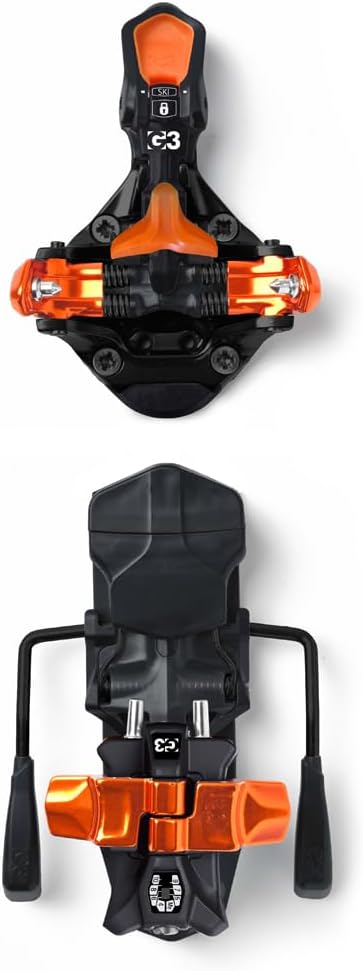 G3 Genuine Guide Gear ION 10 Backcountry Ski Bindings, Step-in Guidance, Lower Release Range, QuickFlick Heel Lifts, User Friendly Heel Rotation, Pair 2024