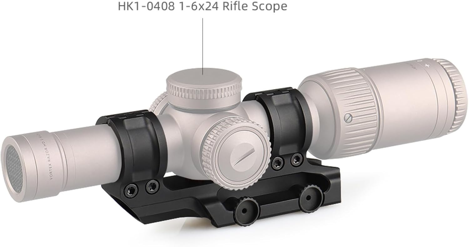 Scar LEAP/08 Mount 1.57 Inch Optic Center Height 30mm Dual Ring Scope Mount Cantilever Riflescope Mount
