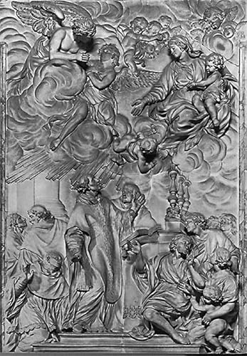 Affiche Artistique Foggini 60x90cm - Solution Déco Grand Mur Salon Toile Première messe de saint