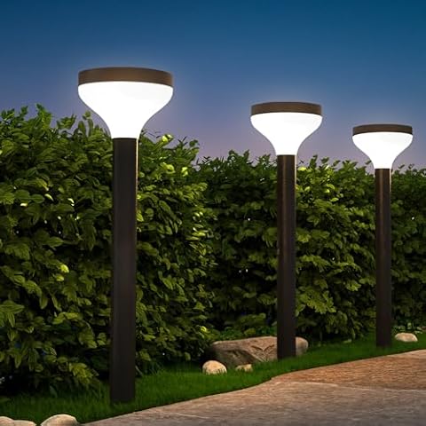 Sunco Solar Pathway Lights with Dimmable Options Cover