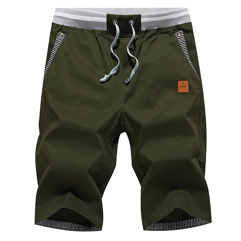 Tansozer Kurze Hosen Herren Shorts Herren Sommer Chino Gummizug