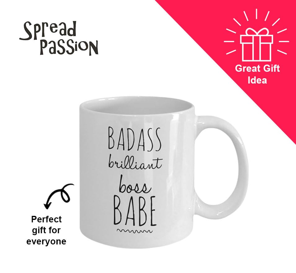 Gifts For Babe Boss - Boss Base Mug - Coffee Mug - Badass