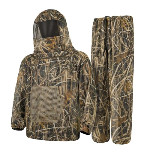 Vêtements en maille anti-mouches pour l'exploration de la ferme