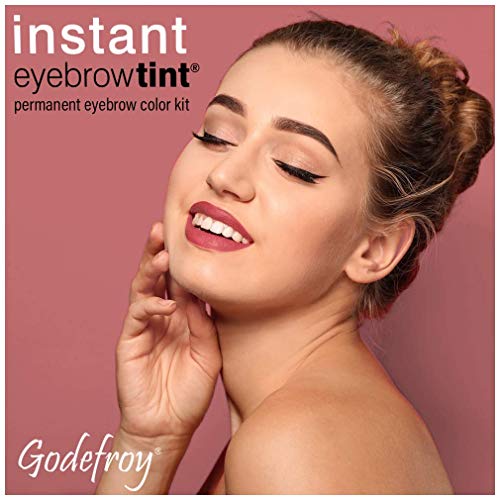 Godefroy Instant Eyebrow Tint Botanicals 3 Applications Included, Medium Brown by Godefroy - Image 2