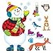 Super Snowman Bulletin Board Cut Out