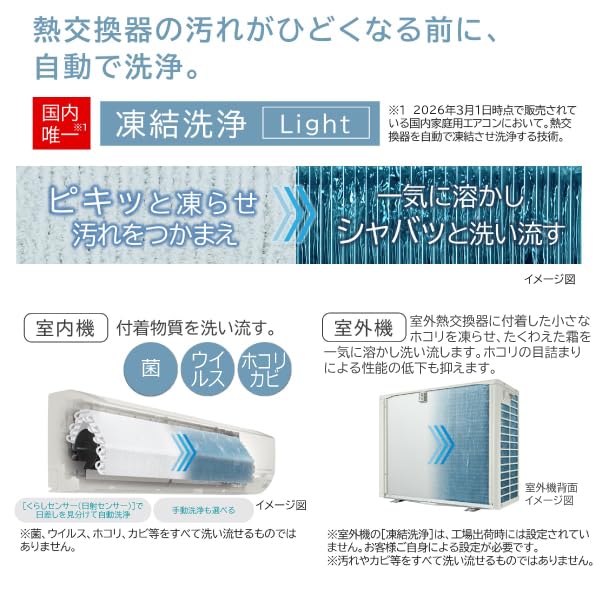 Amazon | 日立 清潔 エアコン 6畳 2.2kW RAS-DR2226S(W)/SET 白く