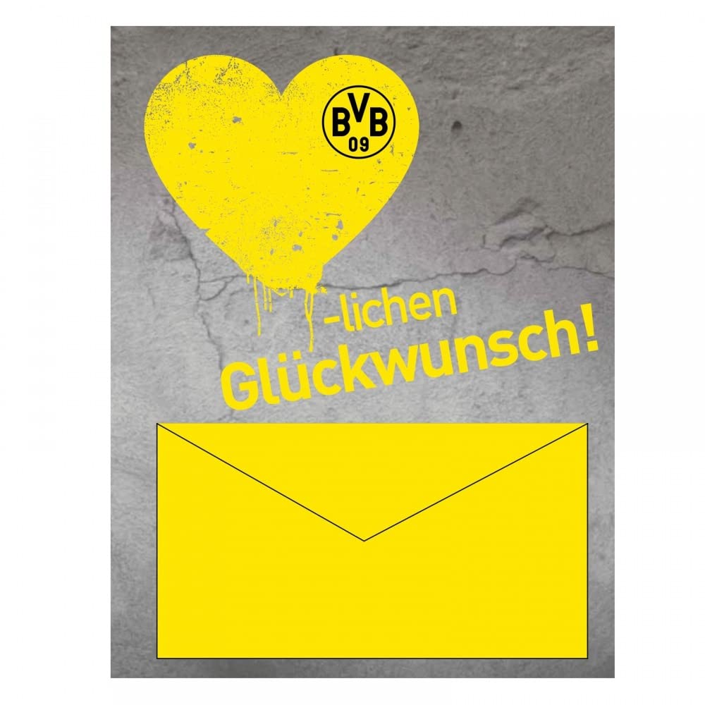 BVB Glückwunschkarte Glückwunschkarte Geldscheinkarte Geburtstagskarte