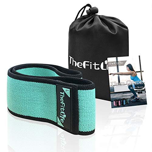 Bandas de Resistencia TheFitLife para piernas y trasero - Mini bandas de algodón circulares para glúteos, cadera. No se rompen, no se enrollan ni resbalan. Bandas de entrenamiento circulares.