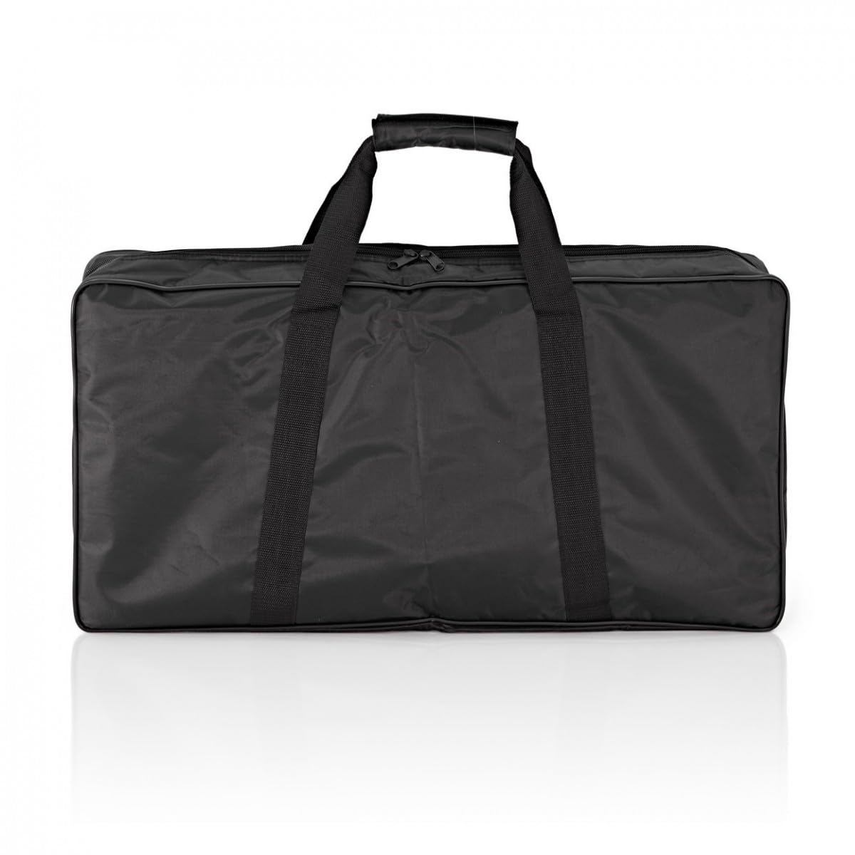 Gear4music Tabla Pedales Efectos Guitarra 61,5x31cm con Bolsa | 61,5x31cm con Diseño de 4 Rieles, Construcción de Acero Robusta y Duradera, Patas de Goma Antideslizantes, Bolsa