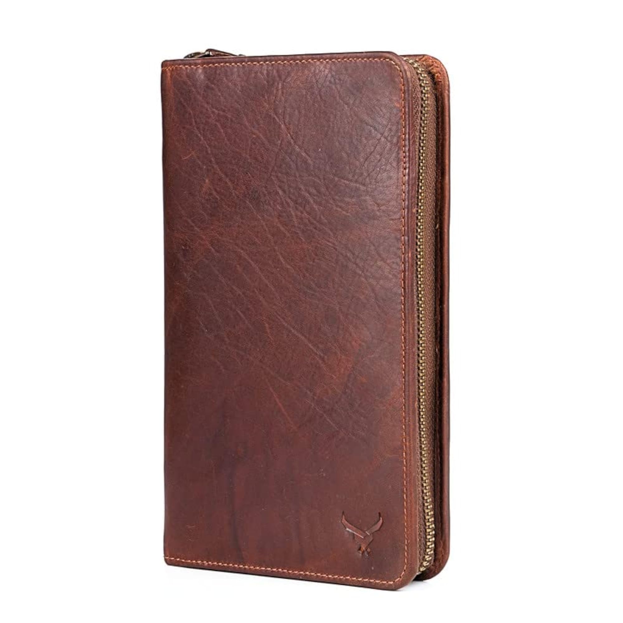 Genuine Leather RFID Protected Passport Holder, Travel Wallet