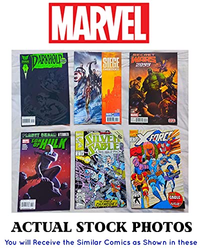 Image of Marvel Comics | Best of Marvel Comics | Pack of 10 Comics | All Different Issues | Original Comics from USA | Issues from 1990s to Present Date