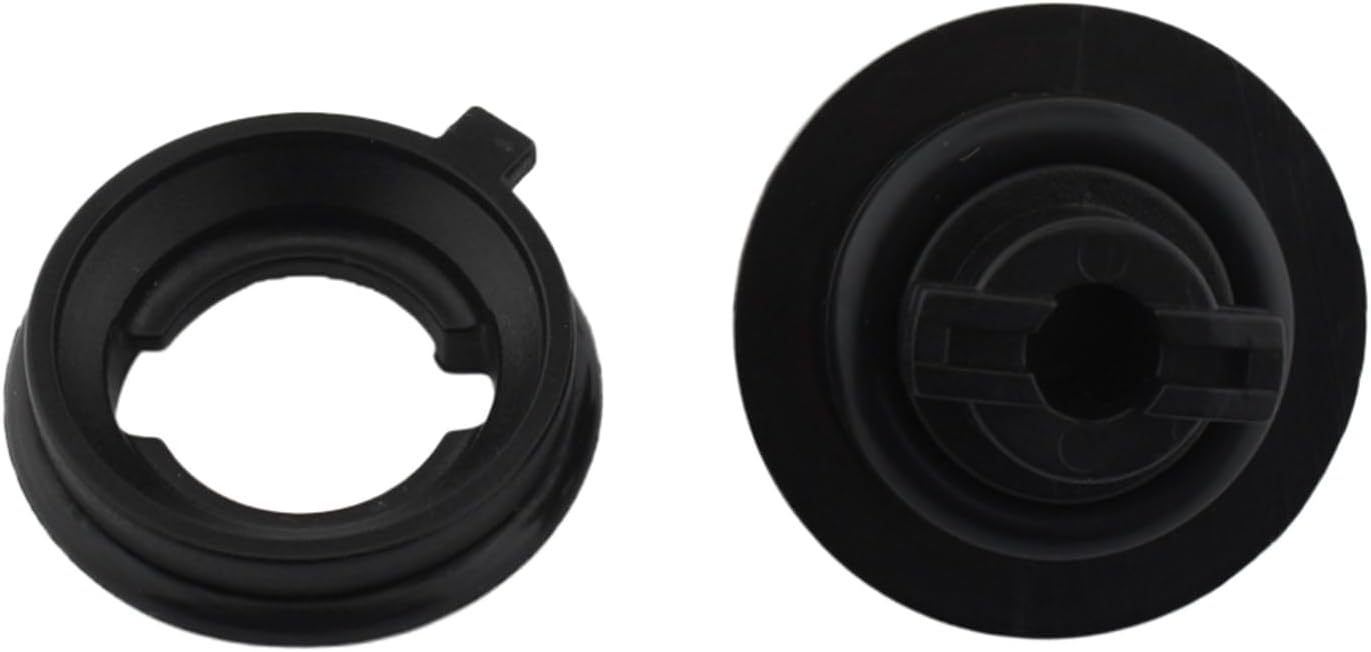 1 Set Oil Filler Tank Cap and O-Ring Compatible with BMW R1150RT R1150GS R850R R1100GS R1150 R1200C R1200 Black