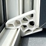 Generic – 4 x Fenster-Türstopper, strapazierfähig, rutschfest, Keilpol