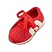 Zapatillas Niño, K-youth® Zapatillas para Bebés Zapatos de bebé Zapatillas de Deporte Transpirables Antideslizante Huecas de Malla (22 EU, Rojo)