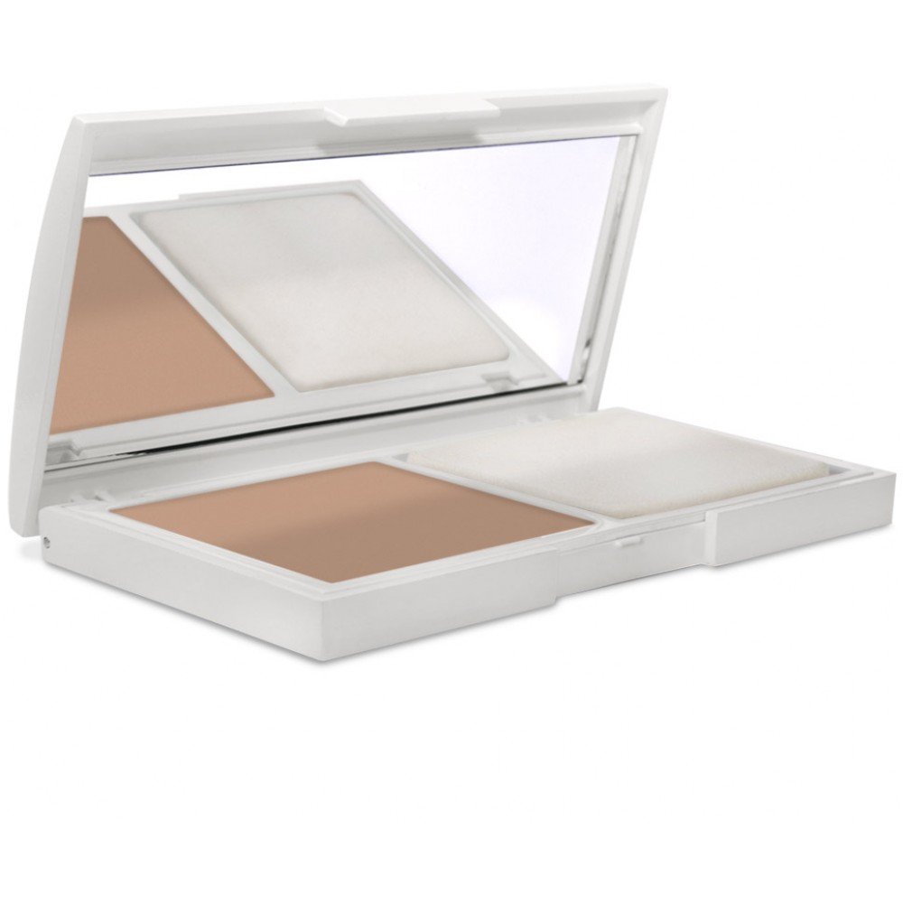 Rilastil Camouflage Corrective Compact Foundation SPF30 Cream In 40 Sand, 10 Porcelain, 20 Natural, 30 Honey, 40 Sand, 50 Mocha