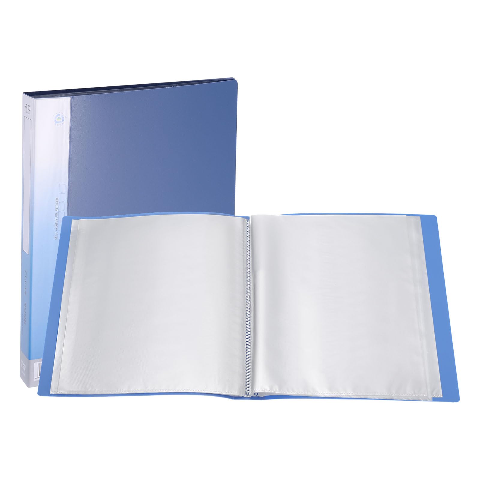 PATIKIL 8.5x11 Binders with Plastic Sleeve