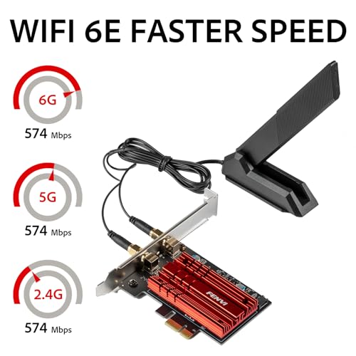 Supaerial Tri-Band 2.4GHz 5.8GHz 6GHz WiFi 6E Magnetic Base Antenna for ASUS ROG Strix Gaming Motherboard and Router - Image 4