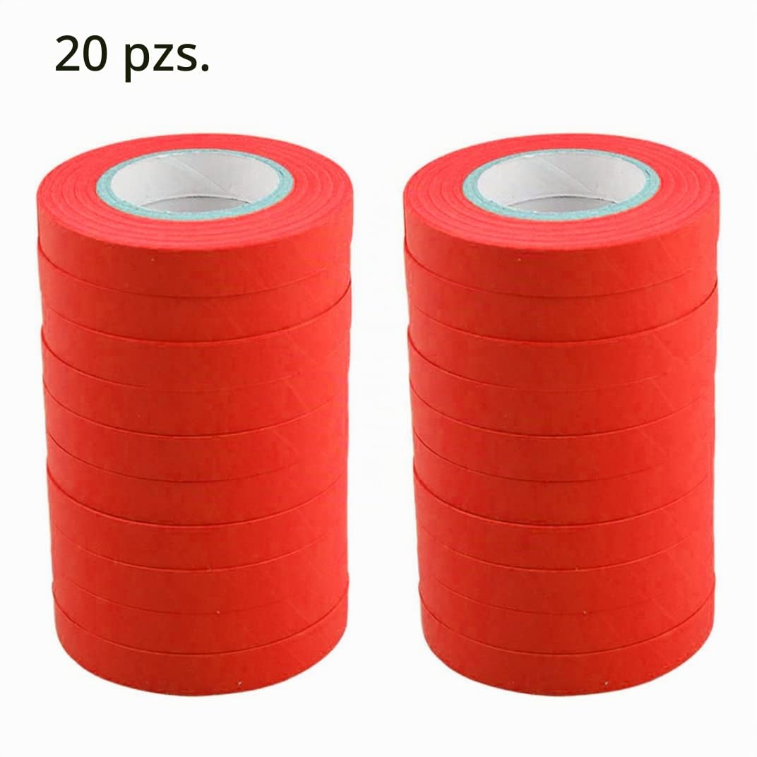 Cintas para máquinas de atar plantas Cintas para herramientas de jardinería Herramienta de embalaje de jardín para podar tallos de vegetales Azul 20PCS Cinta de reparación de plantas Cinta de injerto