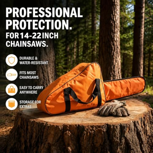 Bolsa de transporte para motosierra Dolmar ES-2040 y ES-2140 con cremallera 3