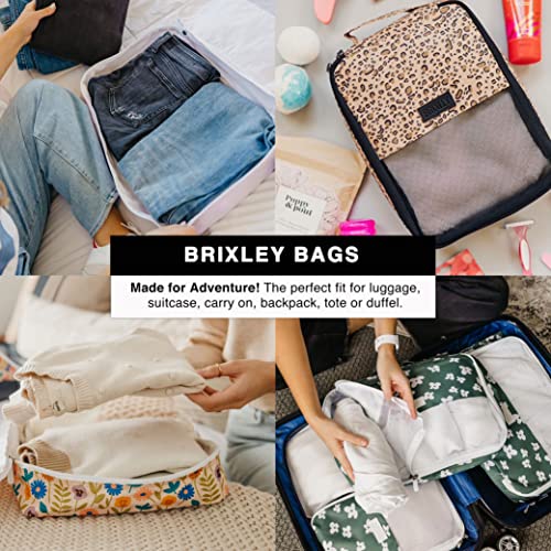 Brixley 6-Piece Packing Cubes for Travel Luggage Organizer - Cute Dalmatian Colors