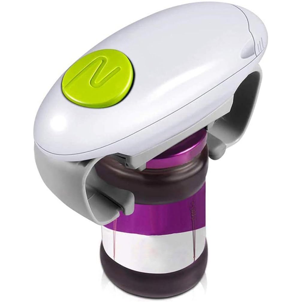 Abrelatas automático,Manos Libres Abrebotellas eléctrico, con Interruptor de un Solo Toque, para Personas con Artritis, Personas Mayores, restaurantes