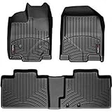 WeatherTech 44400-1-2 Front and Rear Floorliners Black Toyota Camry 12-12