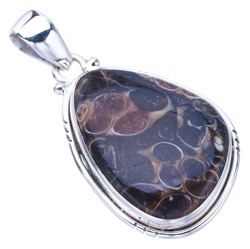 Pendentif Turritella argent sterling pour sublimer vos tenues bohèmes chic