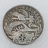 Collection exquise: C'est une collection digne des amoureux de la royauté et des amateurs de pièces de monnaie. Bien qu'il ne soit pas une pièce d'argent échangeable, il peut ajouter du charme à votre salon en tant que décoration à la main