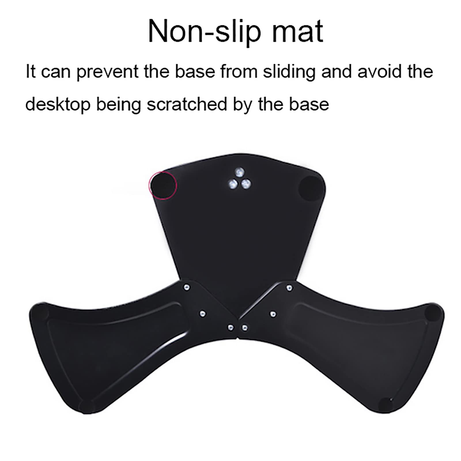 Supporto per Doppio Monitor, Supporto per Monitor Regolabile in Altezza con Base in Metallo, Compatibile con La Maggior Parte degli Schermi da 17 A 27 Pollici, può Contenere Due Schermi.