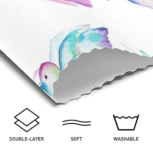 Set de table oiseaux multicolores pour protéger votre table des taches et plats chauds - 3