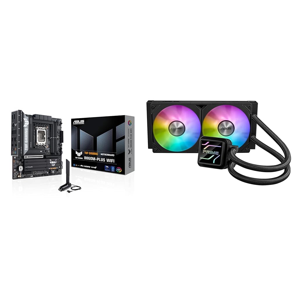ASUS TUF Gaming B860M-PLUS WIFI + Prime LC 240 ARGB Bundle