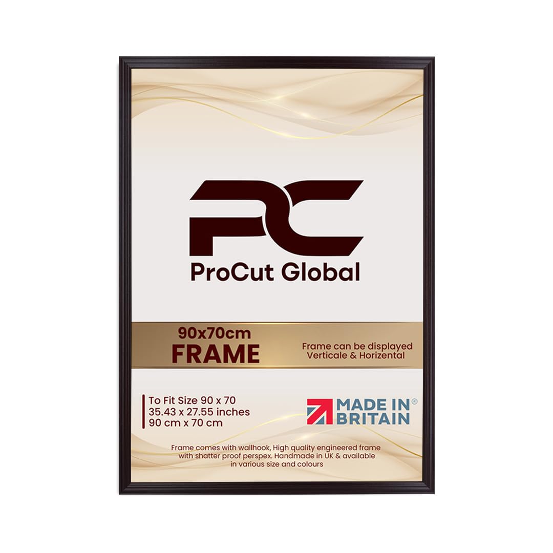 Procut Global Classic Rose Wood Picture Frames For Photos - 90x70cm