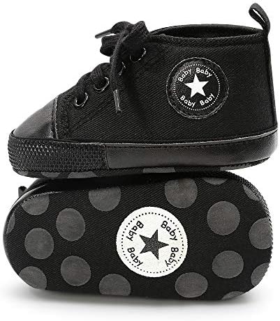 KIDSUN Unisex Baby Boy Girl Canvas Sneaker