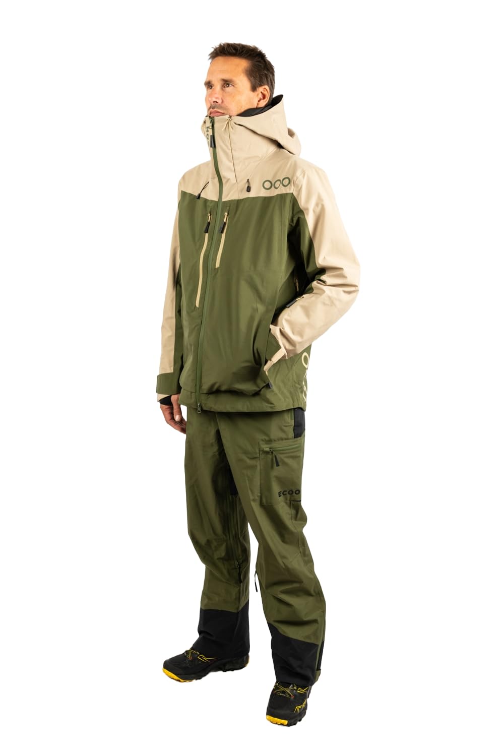 Ecoexplorer Pantalon Nieve Esqui Impermeable Hombre Color Verde