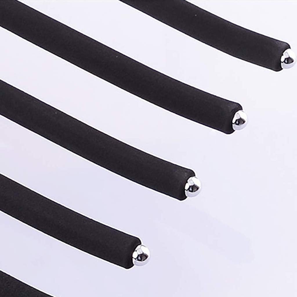 Right Side Mounted Wardrobe Pull Out Trouser Storage Rack Scarf Hanger Rack 9 Pants Hangers for Closet Black Flocking Rod