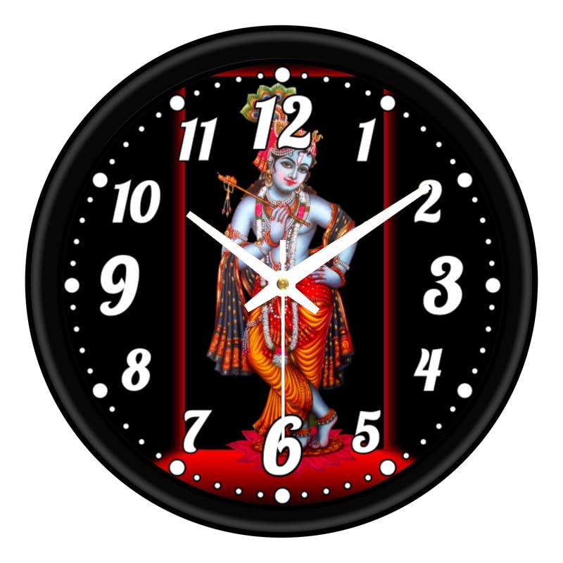 Magan Astro Arts Krishna ji Wall Clock for Home, Living, Room, Hall, Office | Wall Clocks for Home | Big Size Wall Clock | Wall Clock for Living Room H-13 (B0DC7B87P7) Amazon Price History, Amazon Price Tracker