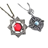 MTHUNASHT New 2025 Scrolls 5 Necklaces Amulet Of Mara Dark Brotherhood Metal Necklace Cosplay Jewelry Gift Fashion Accessories Creative Gift