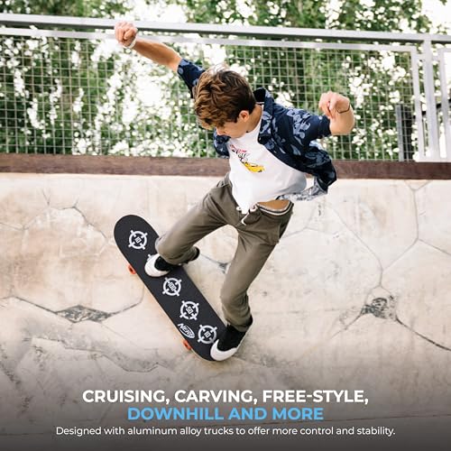 Image of 31-Inch Skateboard, 9-Ply Maple Deck, ABEC 5 Bearings