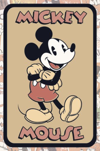 Amazon.co.jp: ディズニーポスター ミッキーマウス DYPP-72