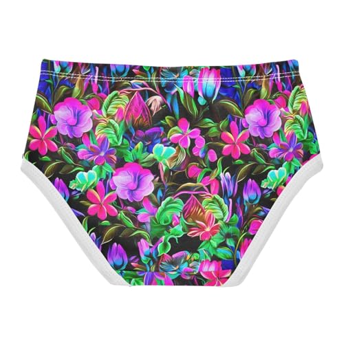 Purple Flower Toddler Girls's Underwear 2T 202c16182