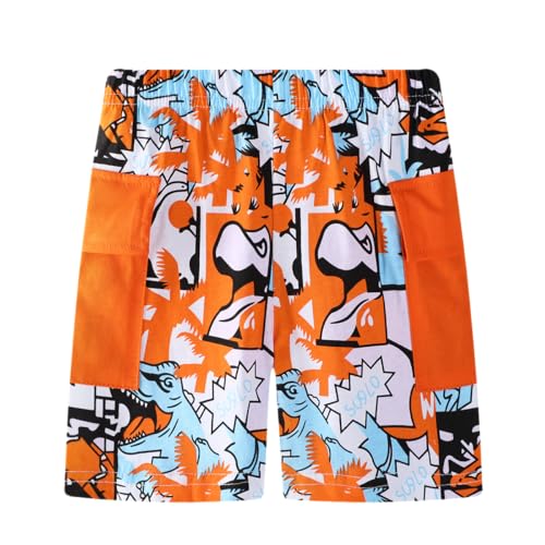 Image of Toddler Boy Clothes Kids Summer Cotton Outfits Shirt Short Sets Size 2-7