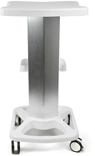 Carrito de salón de aluminio con ruedas para salón de belleza y peluquería carrito rodante bandeja de almacenamiento de instrumentos de pelo con