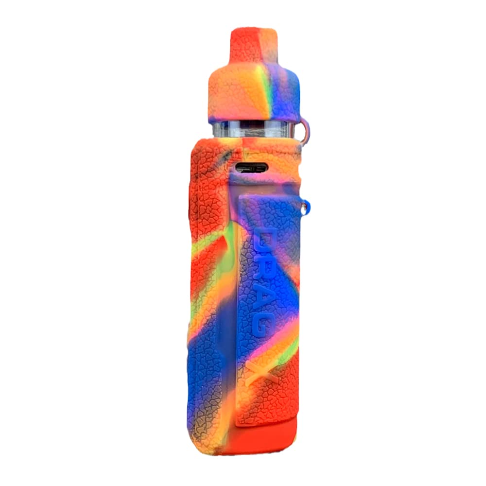 Rainbow Silicone Case for Voopoo Drag X PNP-X