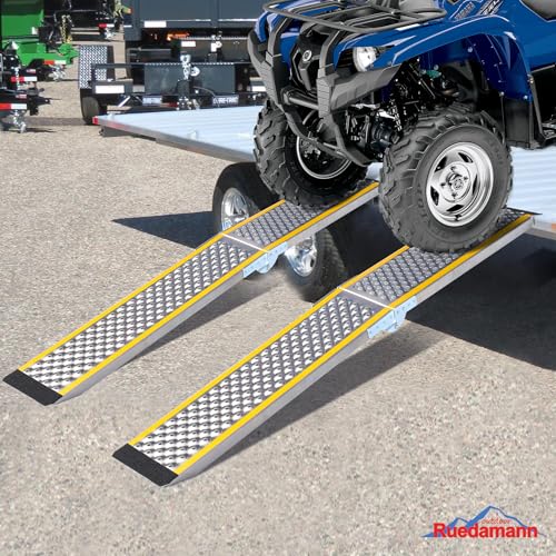 Rampa plegable para moto de aluminio 79 pulgadas 1200 lbs miniatura 3