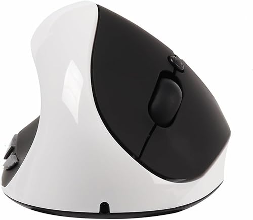 Miniatura 1 de Ergo - Ratón inalámbrico ergonómico vertical para zurdos, túnel carpiano silencioso de alta presión, portátil, ligero, silencioso, para viajes,