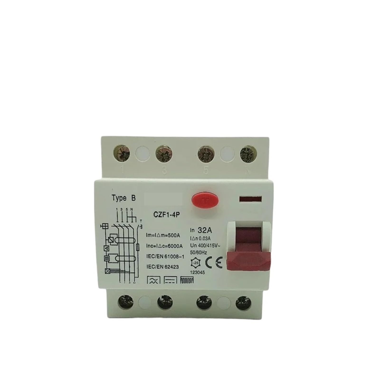 RCD RCCB 30mA disjoncteur différentiel 2 pôles pour sécuriser la cuisine et salle de bain