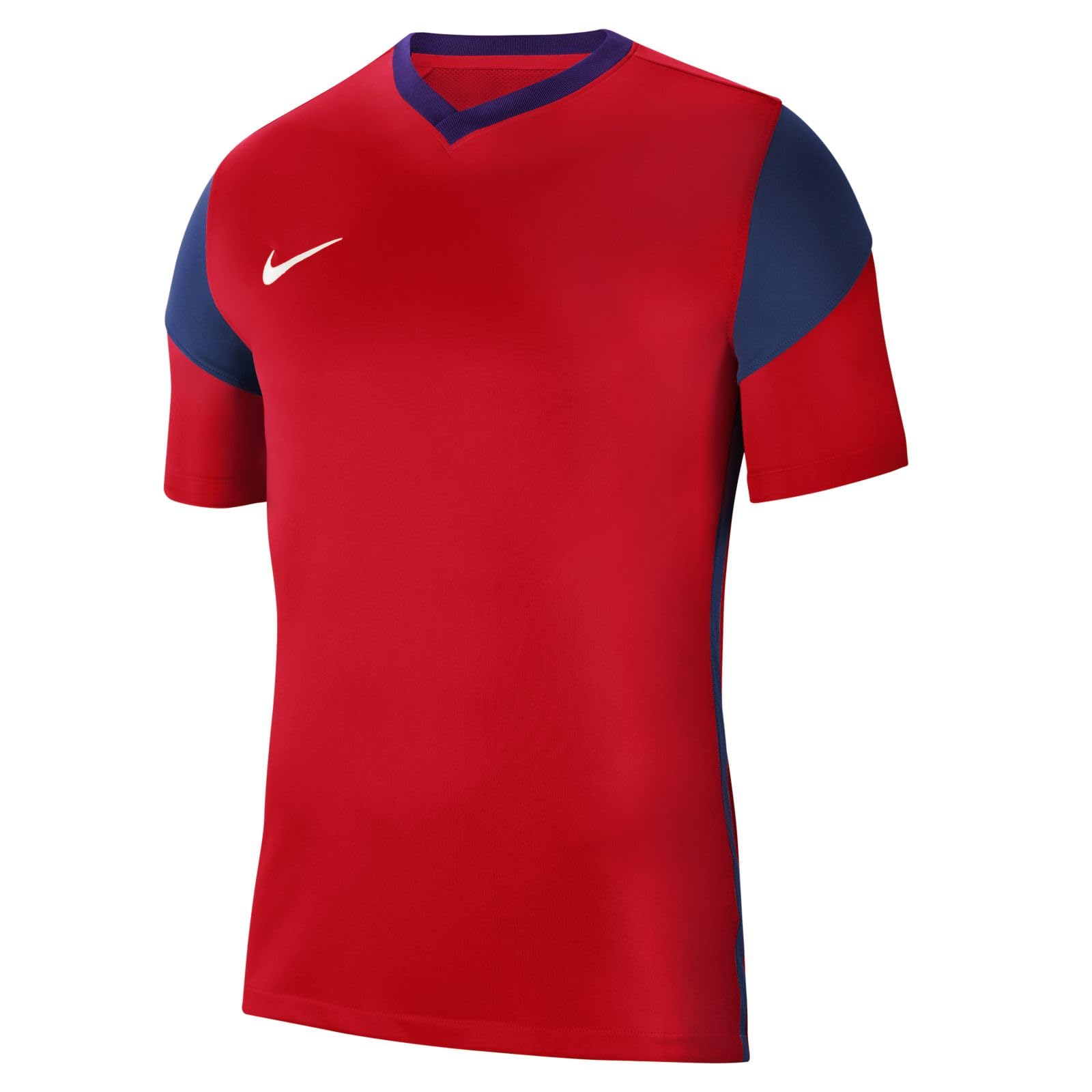 NIKE CW3826-658 M NK DF PRK DRB III JSY SS Sweatshirt Men's University RED/Midnight Navy/Midnight Navy/(White) Size XL