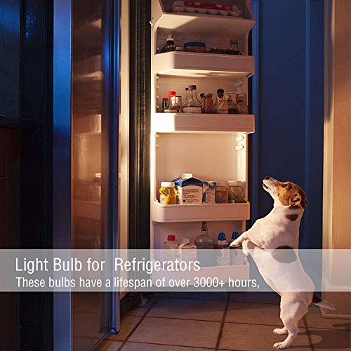 Microwave Light Bulb, Over Stove Appliance Replacement 40W Incandescent For Refrigerator, 40W E17 120V Indicator Intermediate Base Microwave Oven Bulb, Microwaves And The Lava Lamps - Replaces, 8Pack #TOP4