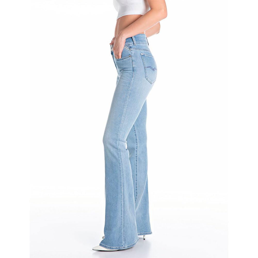 Replay Newluz Flare Jeans Femme